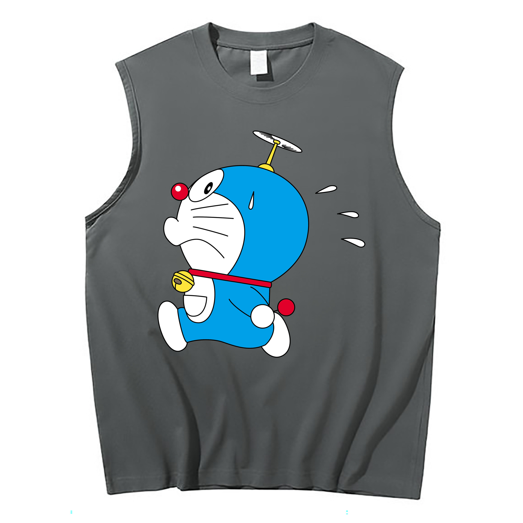 （画像用） ドラえもん Doraemon コットン100％タンクトップ（フロントプリント）